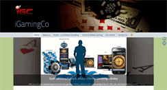 Desktop Screenshot of igamingco.com